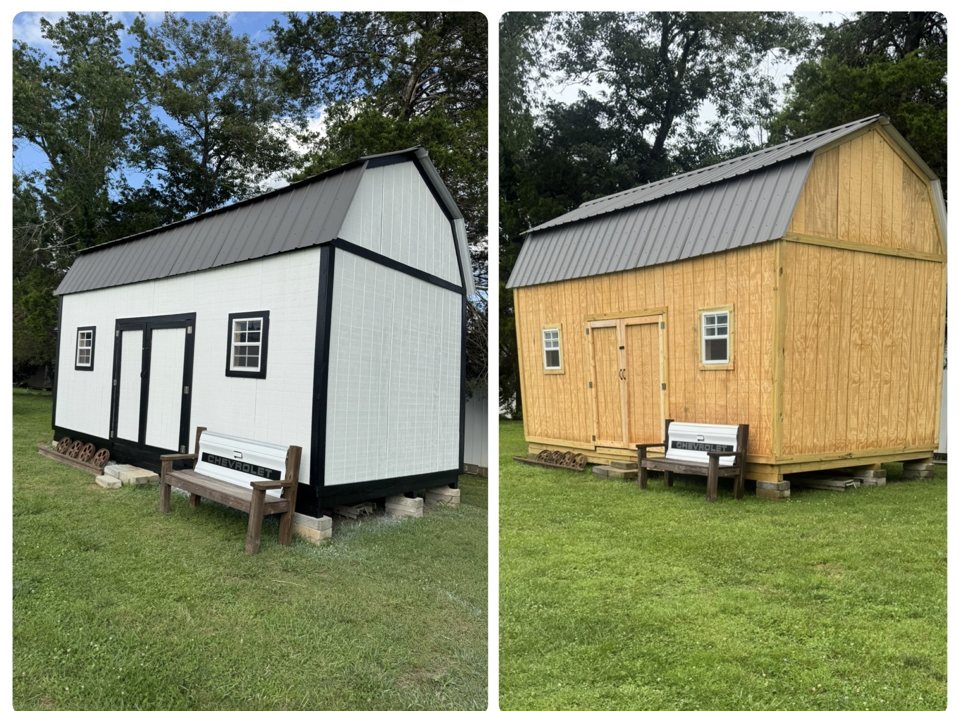 Shed painting project