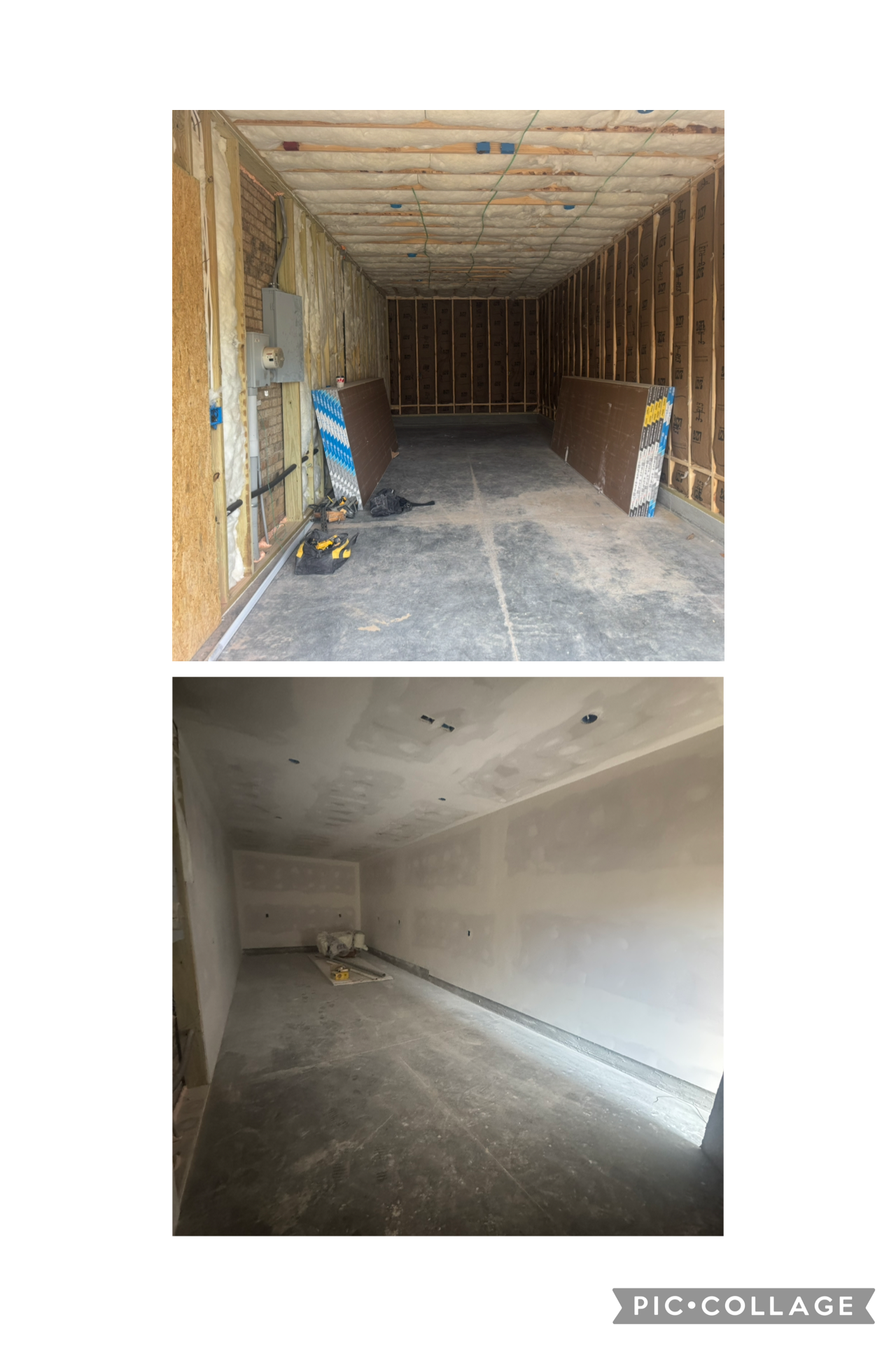 Garage transformation