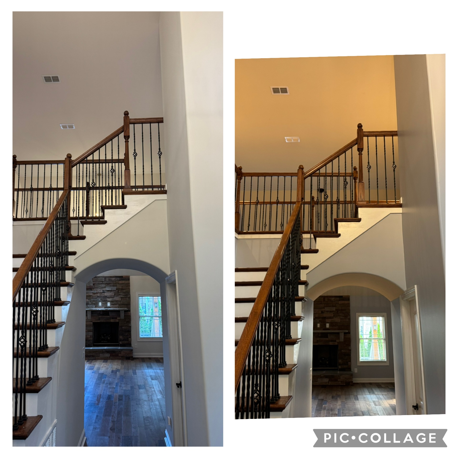 Staircase painting project